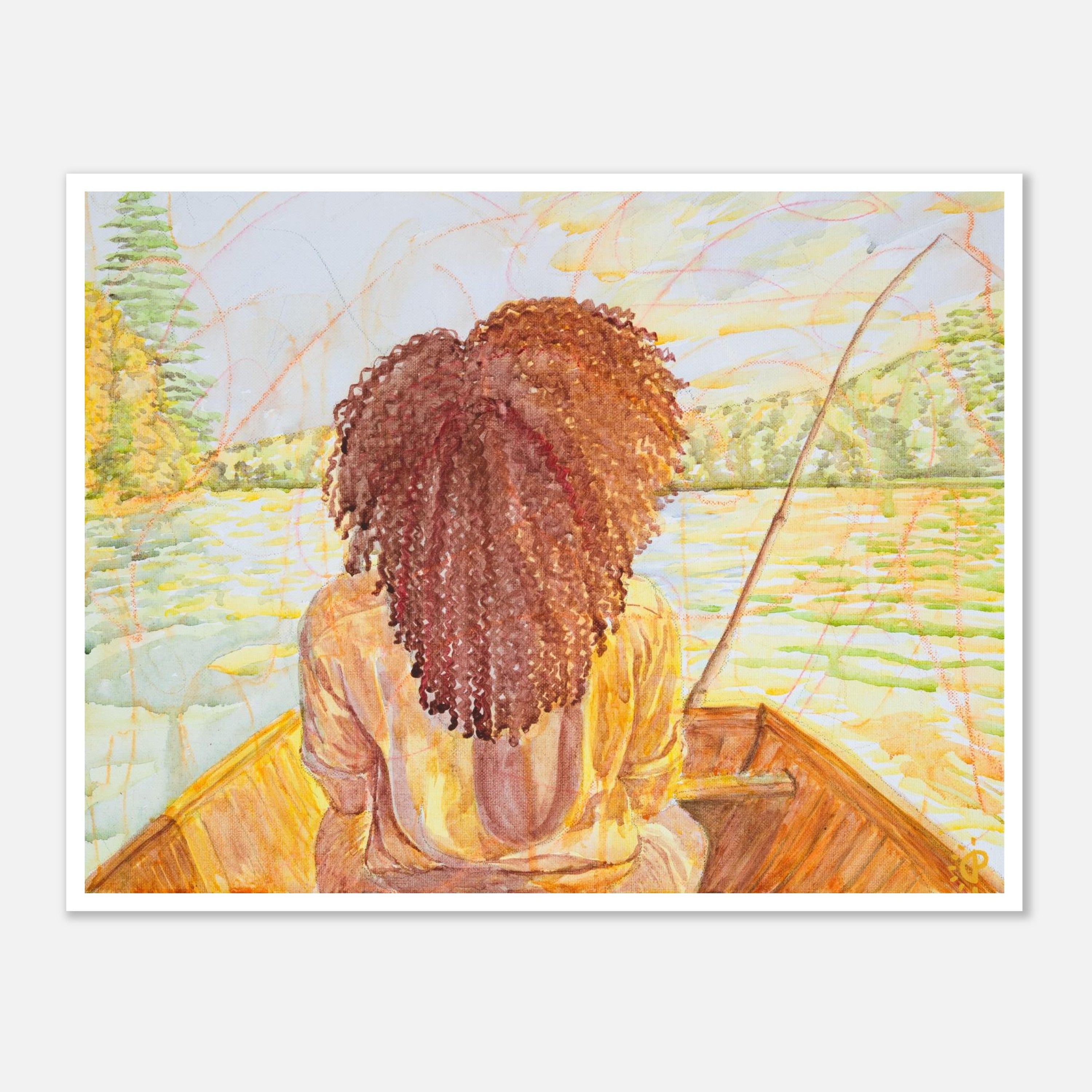 Gone Fishin' Print
