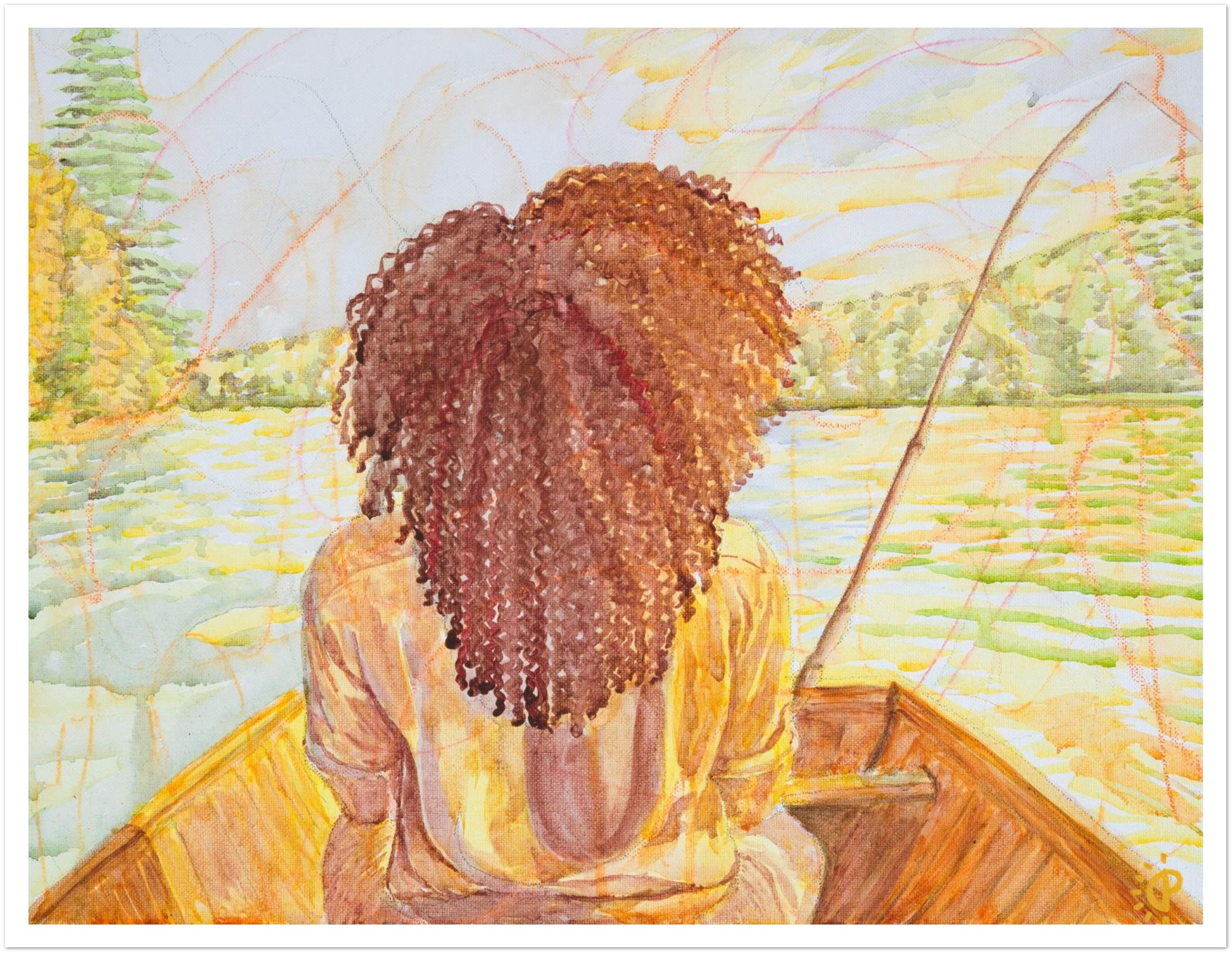 Gone Fishin' Print